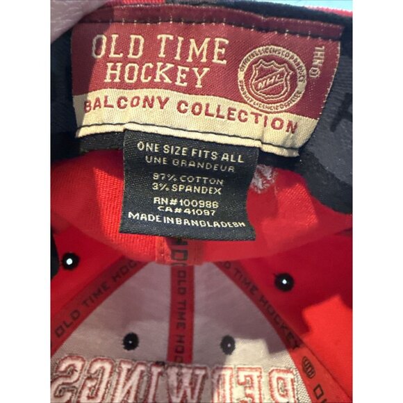 Red Wings hockey hat cap Old Time Hockey Balconey Collection. Like New - Picture 8 of 8